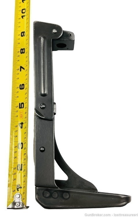 Vintage Folding UZI Stock For Israeli UZI 8 1/2" Inches Long Snaps On-img-4