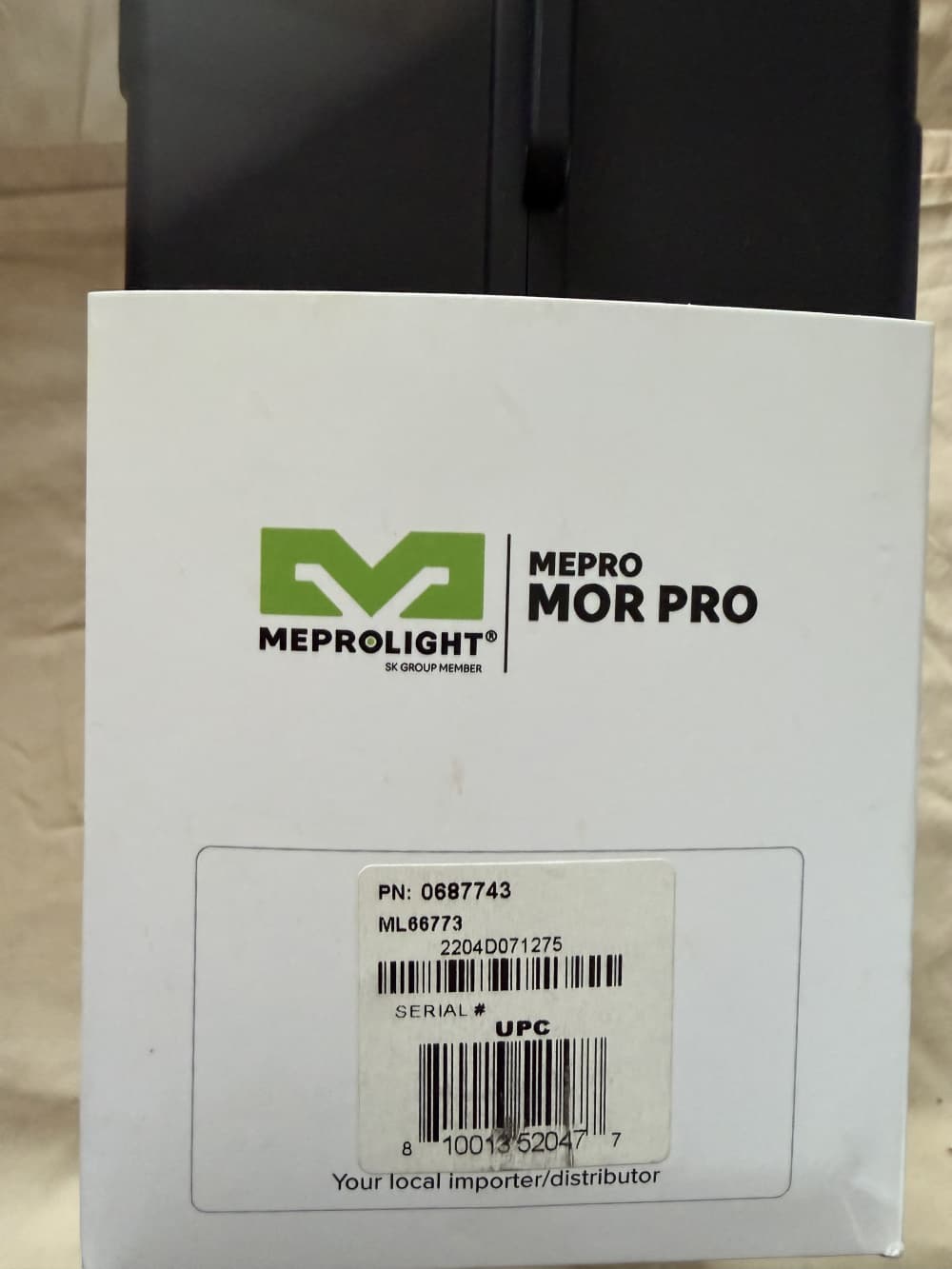 New Factory Meprolight Mor Pro Dual Green Laser and reflex Sight-img-1