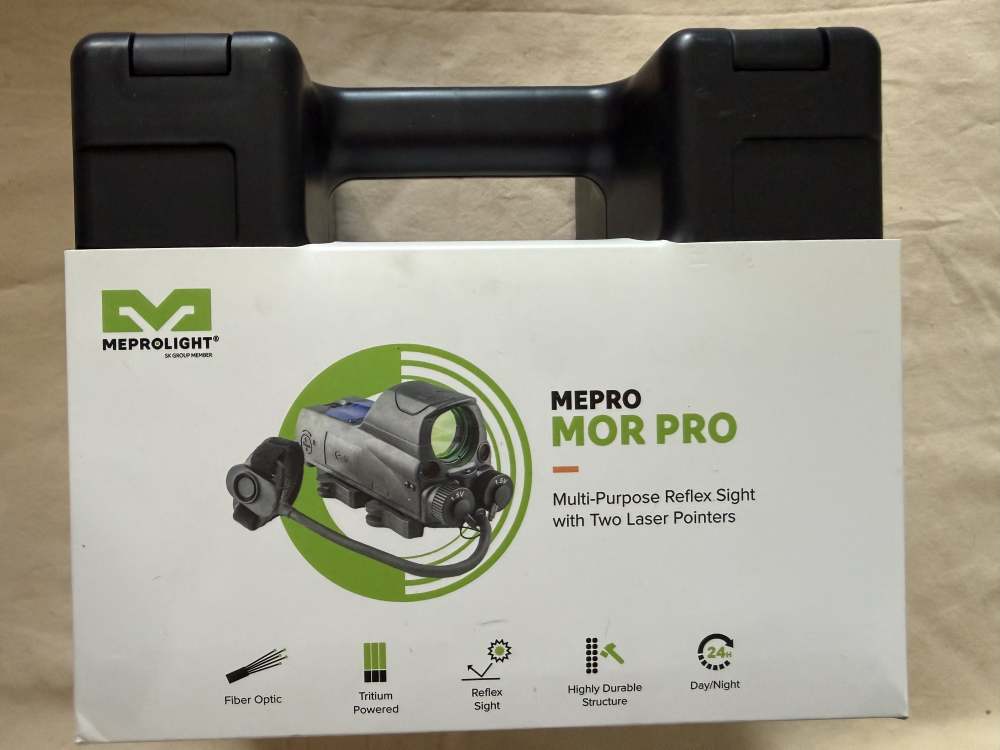 New Factory Meprolight Mor Pro Dual Green Laser and reflex Sight-img-0