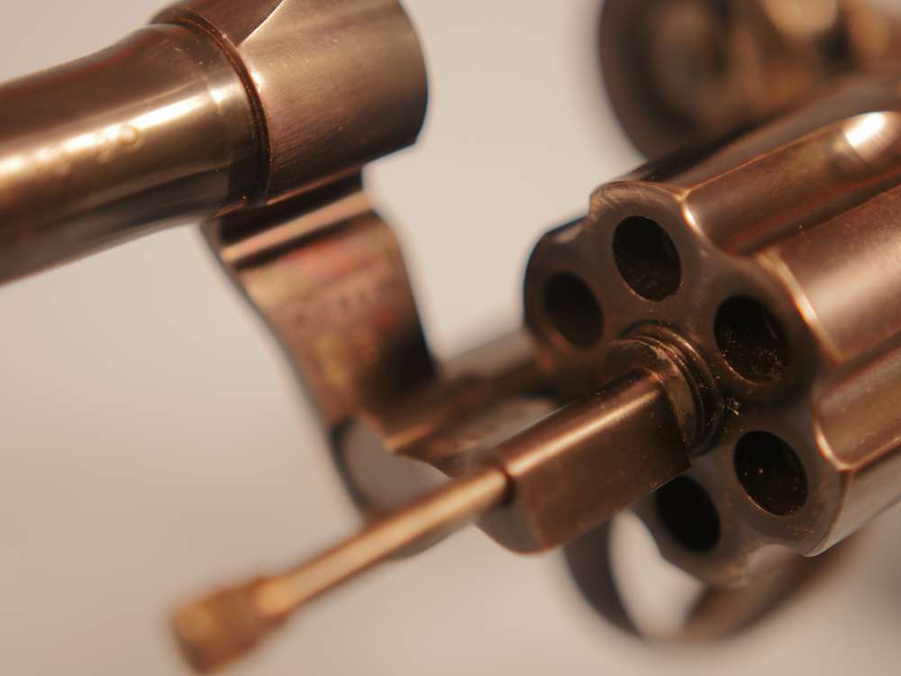 Colt Official Police 32-20 3.8" revolver in good shape, 1938 gun-img-13