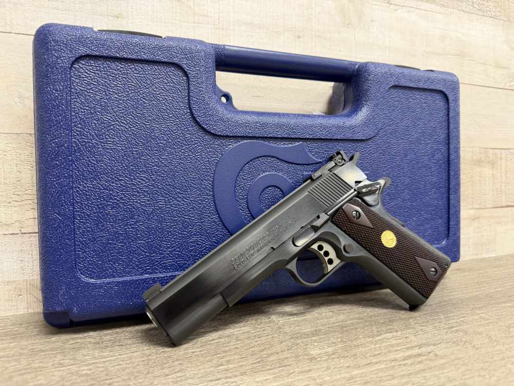 COLT 1911 GOLD CUP NATIONAL MATCH 45 ACP SERIES 70 O5870A1 BRAND NEW-img-1