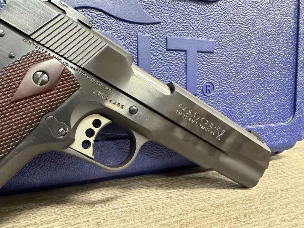 COLT 1911 GOLD CUP NATIONAL MATCH 45 ACP SERIES 70 O5870A1 BRAND NEW-img-7
