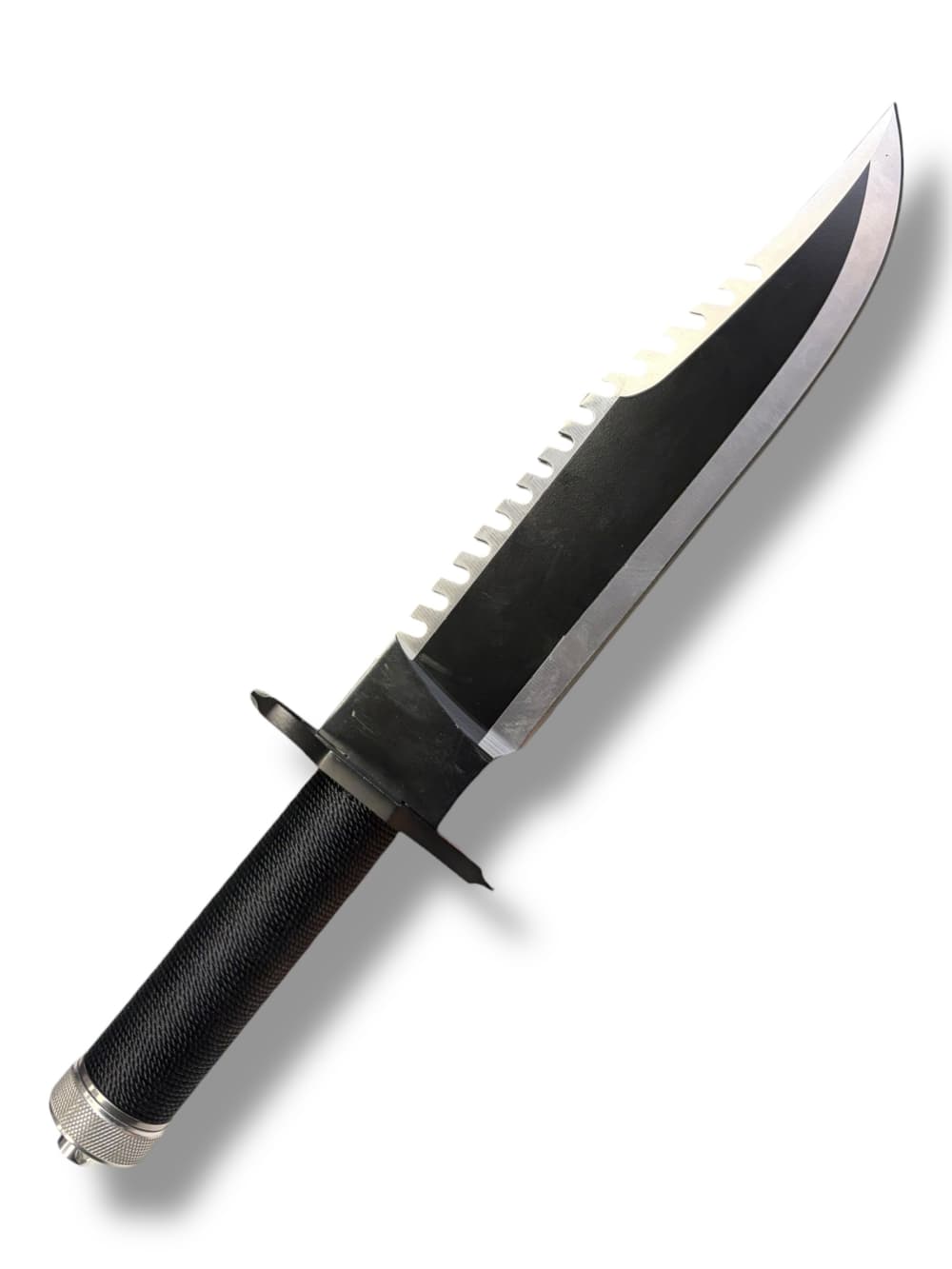 Signed Rambo First Blood Part II Fixed Blade Knife w/ Sheath & Box-img-11
