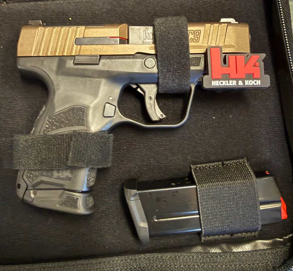 Heckler & Koch CC9 Compact Pistol Midnight Bronze Color Free Shipping-img-0