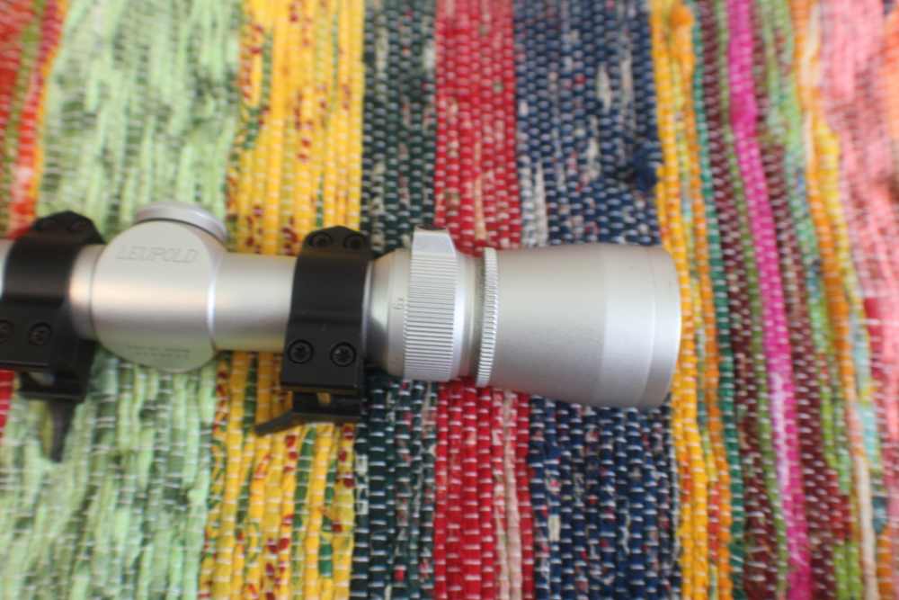 Silver Leupold Vari-X 2.5-8x32 EER Pistol Scope Duplex-img-3