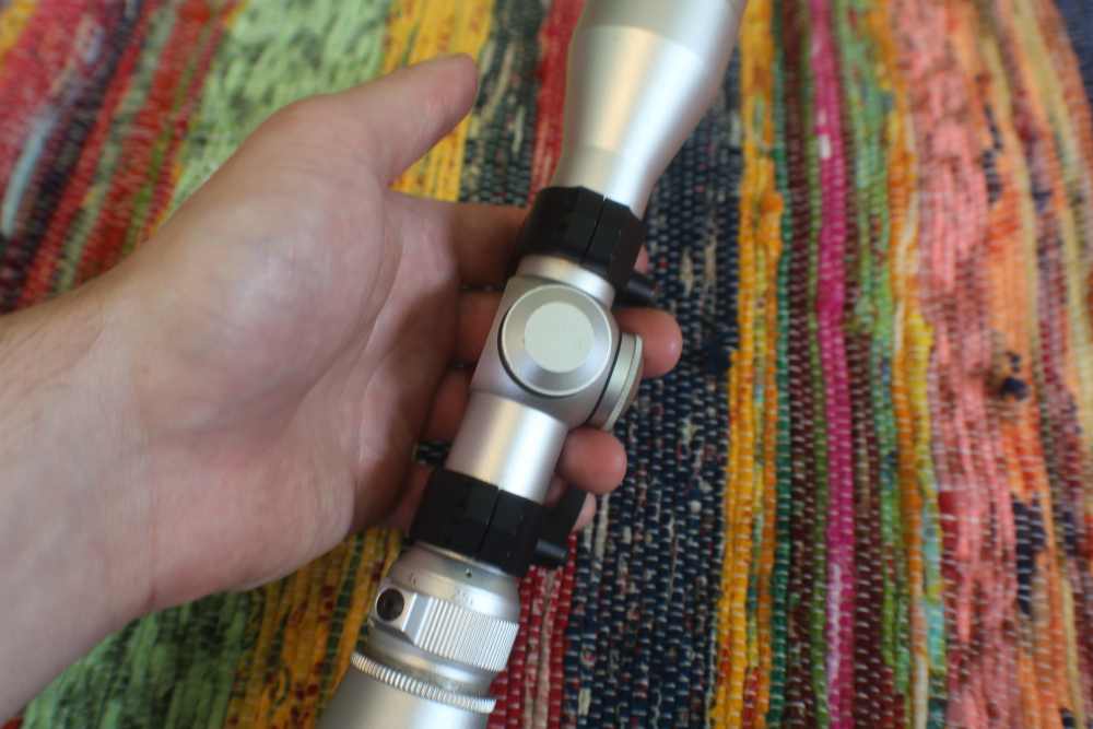Silver Leupold Vari-X 2.5-8x32 EER Pistol Scope Duplex-img-10