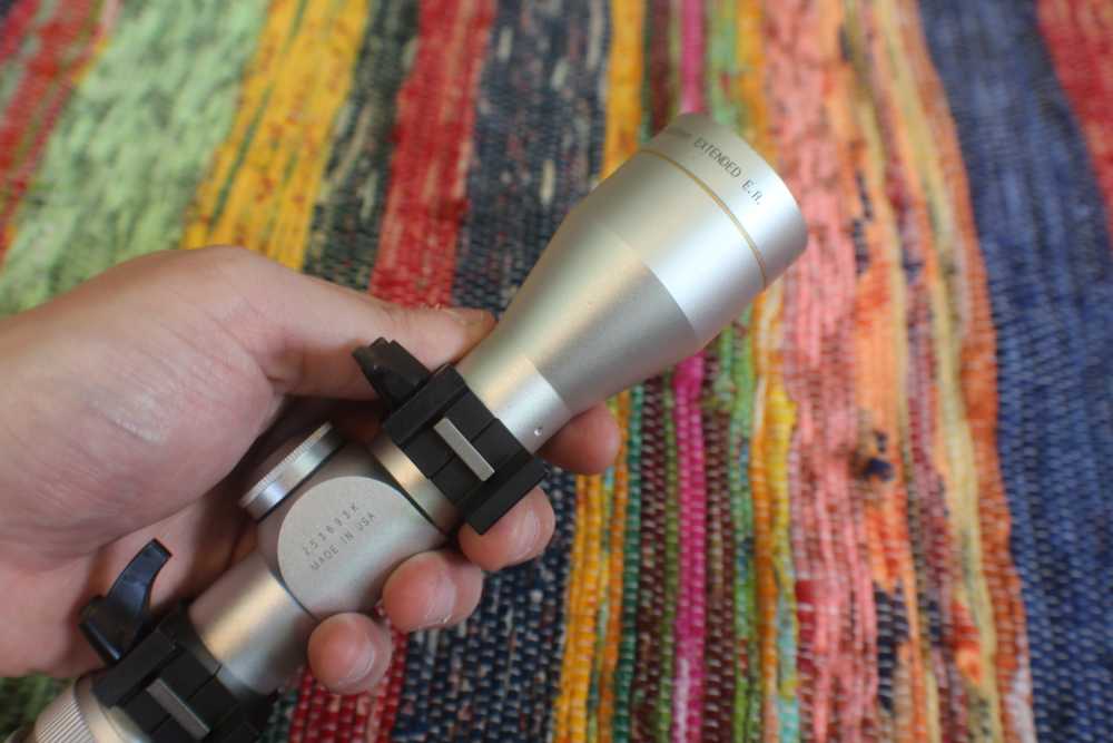 Silver Leupold Vari-X 2.5-8x32 EER Pistol Scope Duplex-img-15