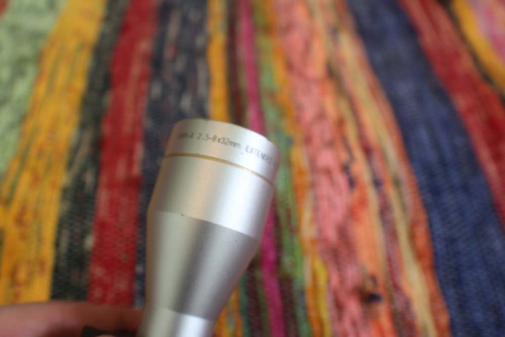 Silver Leupold Vari-X 2.5-8x32 EER Pistol Scope Duplex-img-7