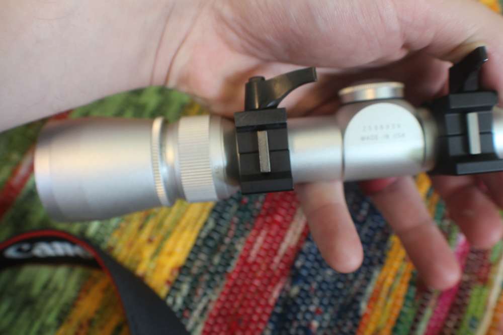Silver Leupold Vari-X 2.5-8x32 EER Pistol Scope Duplex-img-16
