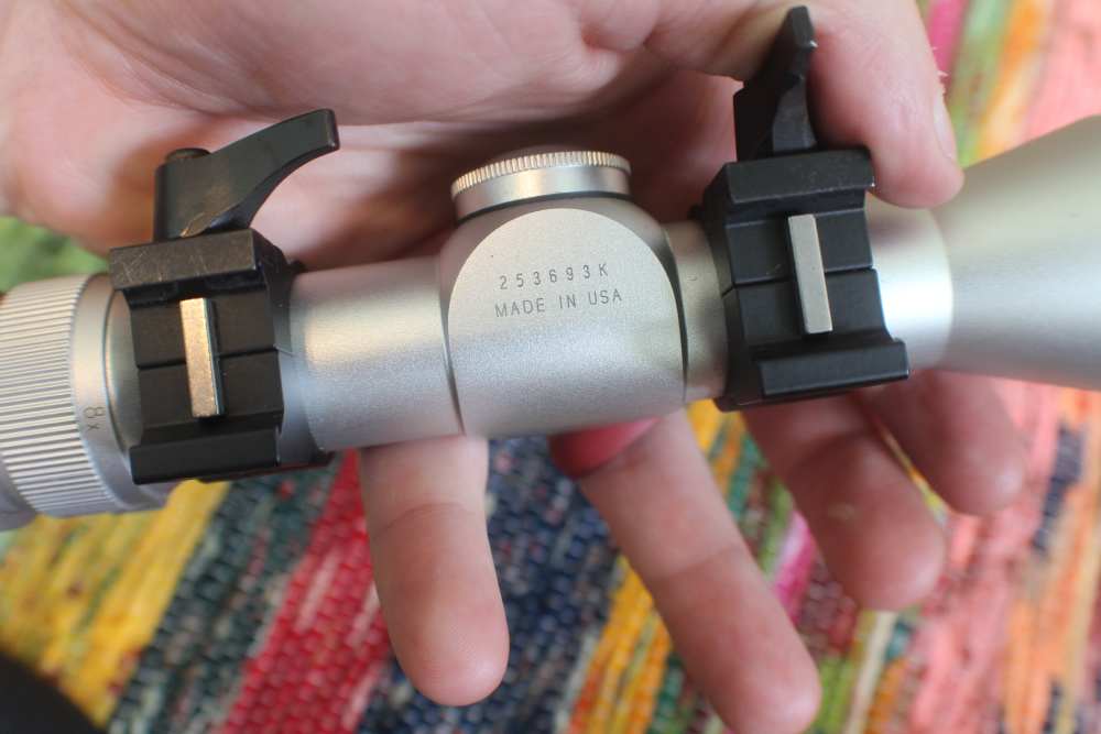 Silver Leupold Vari-X 2.5-8x32 EER Pistol Scope Duplex-img-17