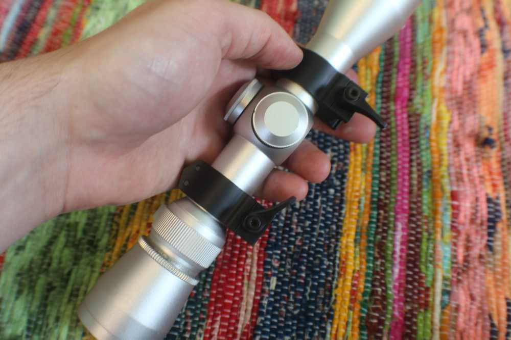 Silver Leupold Vari-X 2.5-8x32 EER Pistol Scope Duplex-img-12