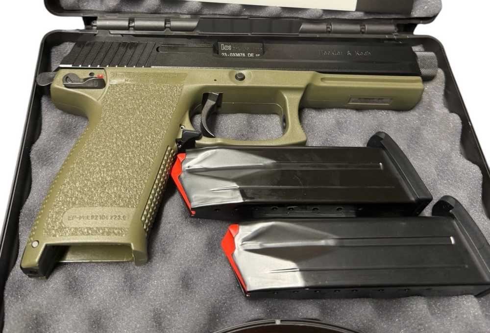 Heckler & Koch Mark 23 Green Grip Free Shipping-img-0