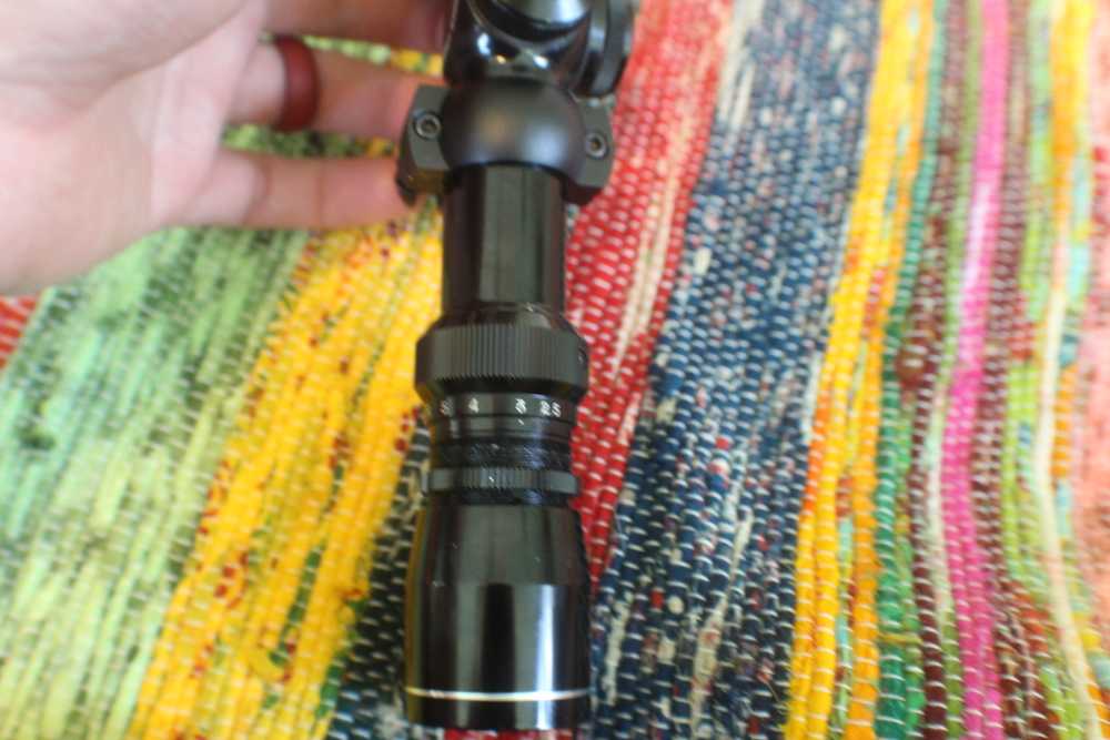 Thompson Center 2.5-8 EER Pistol Scope Duplex. Made in Japan-img-6