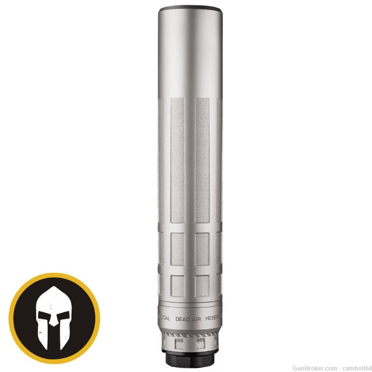 Dead Air Nomax 33 - .338 CalSuppressor - Xemax Adapter - Silver-img-0