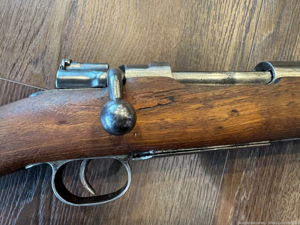 Mauser Model 1916 carbine 7x57 Spanish Civil War Roller coaster rear sight-img-8