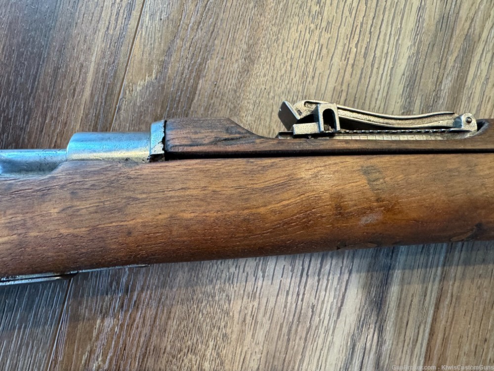 Mauser Model 1916 carbine 7x57 Spanish Civil War Roller coaster rear sight-img-9