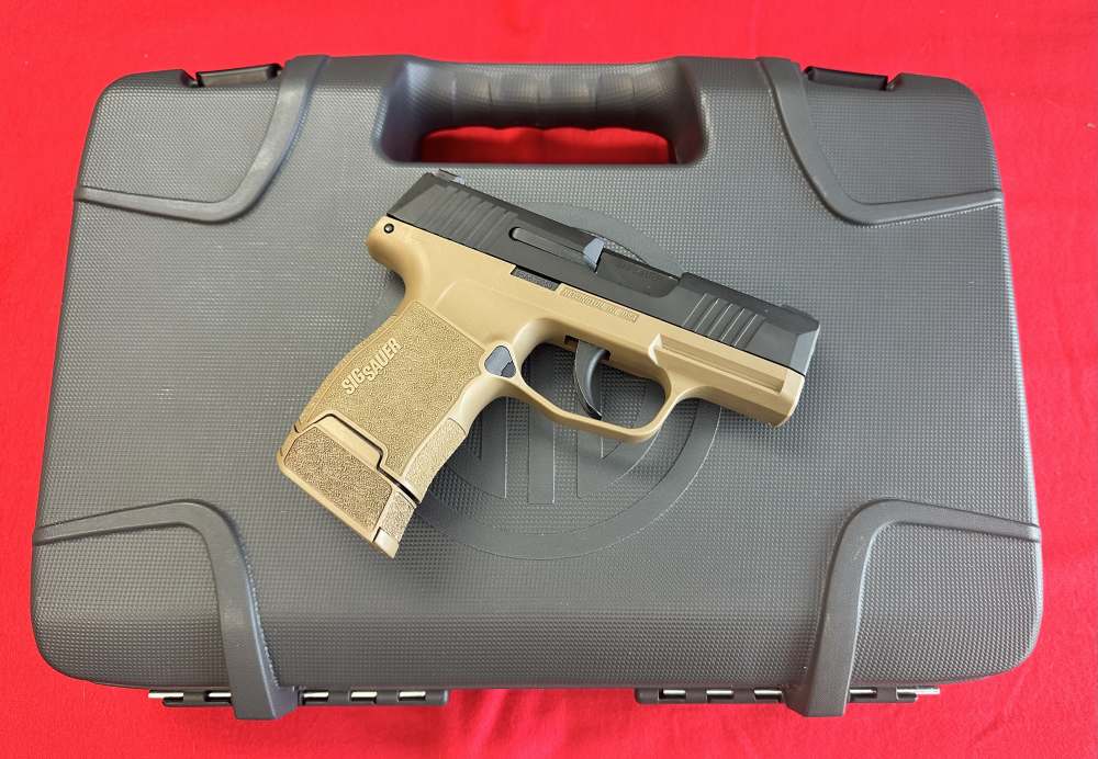 Sig Sauer P365 3.1” 2 Tone 9mm 12 Round Mag Orig Case-img-0