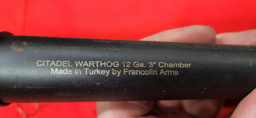Citadel Warthog 12Ga Shotgun Parts. Barrel, Stock, Forearm-img-2