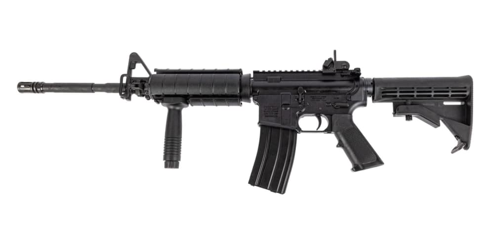 PSA SABRE-15 Premium FORGED 16" FN CHF CL M4A1 with Quad Rail and Vert Grip-img-1