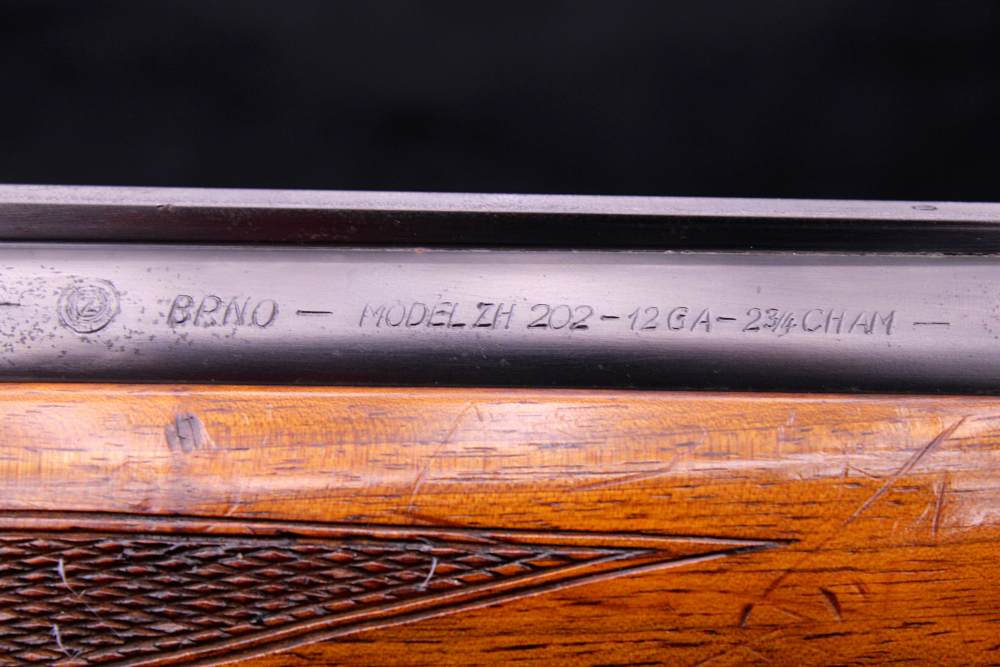 1968 CZ BRNO ZH 202 12 GA 26" O/U BBLs Cold War Era Vintage Field Double-img-24
