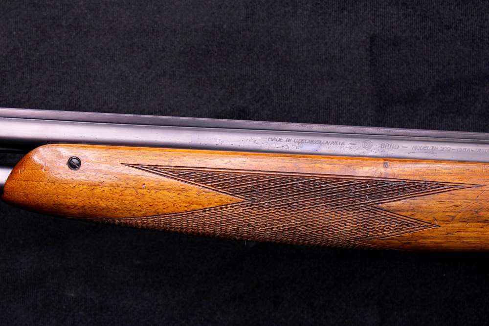 1968 CZ BRNO ZH 202 12 GA 26" O/U BBLs Cold War Era Vintage Field Double-img-19