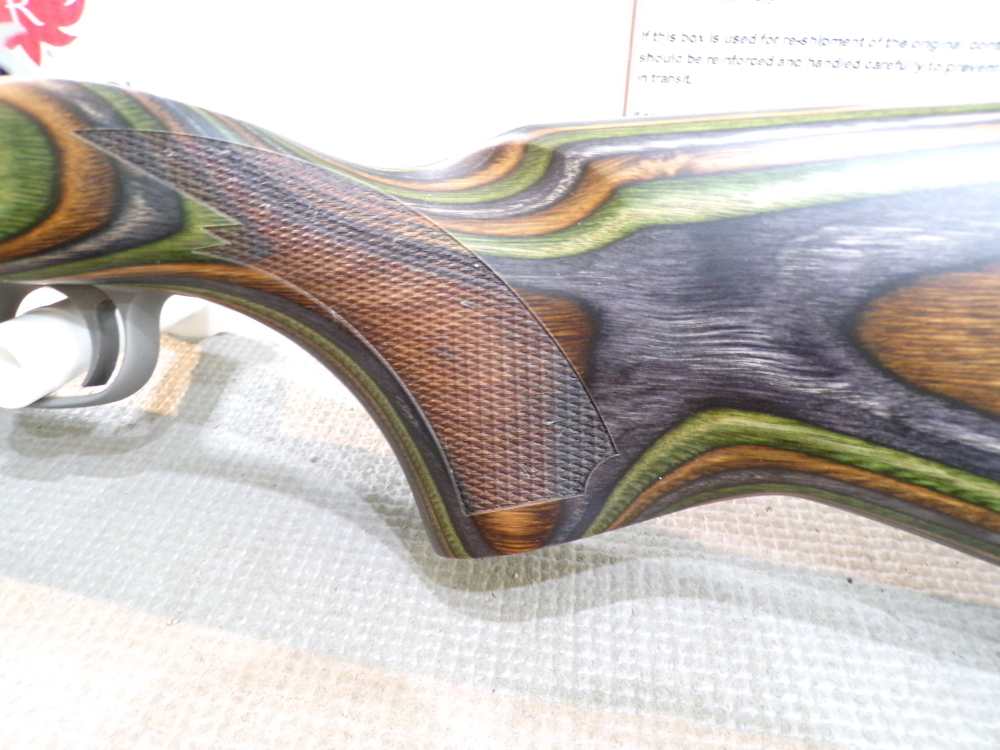 Ruger 77/22 22 Hornet 6+1 18.50" Threaded Barrel 7226 NICE WOOD-img-18