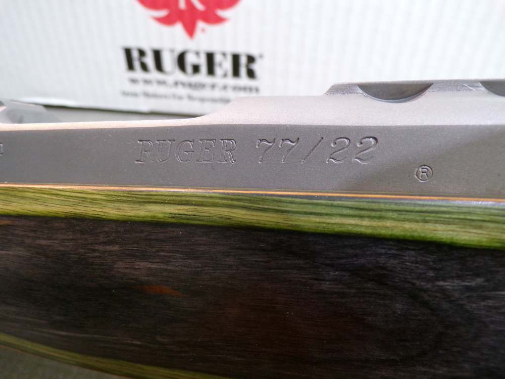 Ruger 77/22 22 Hornet 6+1 18.50" Threaded Barrel 7226 NICE WOOD-img-20