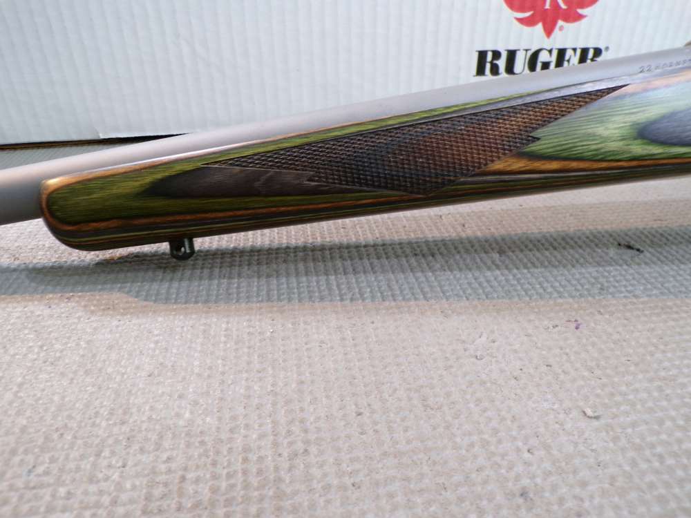 Ruger 77/22 22 Hornet 6+1 18.50" Threaded Barrel 7226 NICE WOOD-img-22