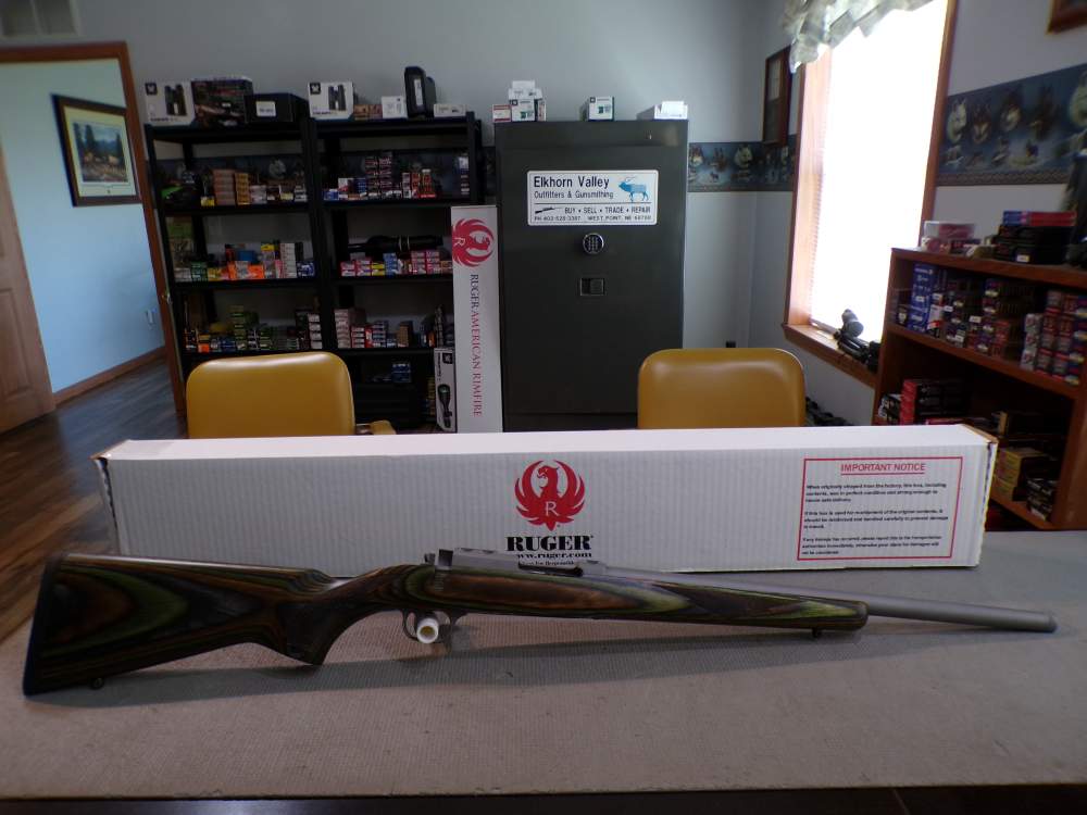 Ruger 77/22 22 Hornet 6+1 18.50" Threaded Barrel 7226 NICE WOOD-img-0