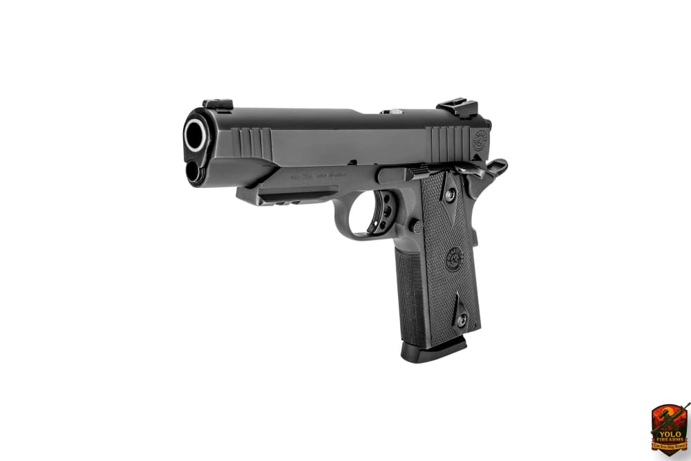 Taurus 1911 .45 ACP Full-Size Matte Black Pistol, SAO, 5.0", 8RD-img-2