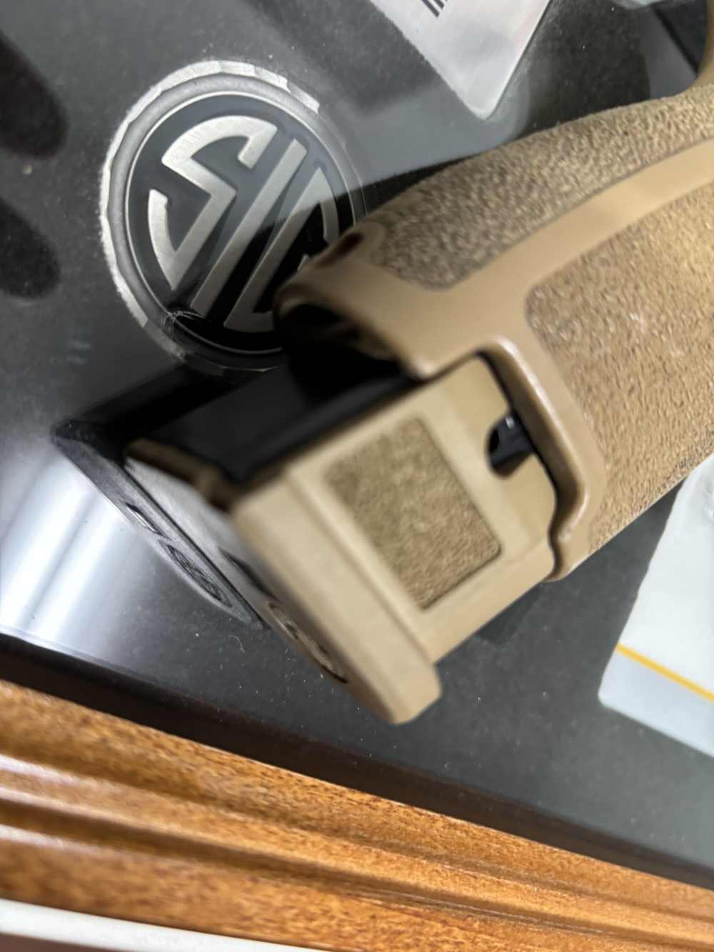 Sig Sauer P320 M17 Surplus WITH Display Case, COA, Original Box, Paperwork -img-7