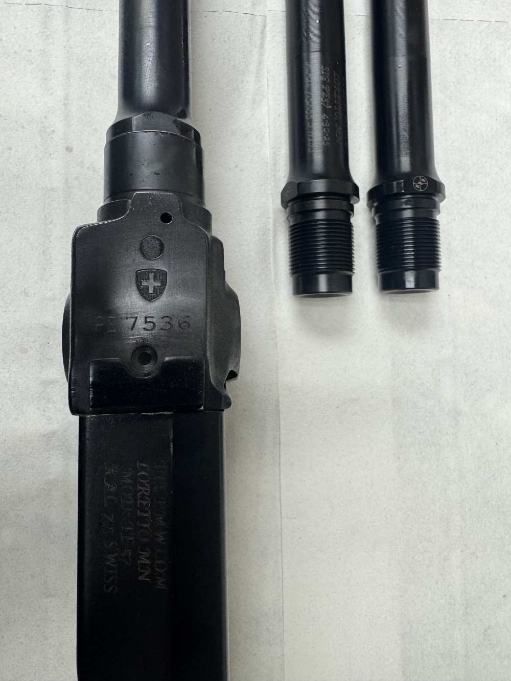 PE-57 New US Made 7.5x55 Swiss RCM Barrel Sig PE57 stgw 510 Hammer Forged -img-5