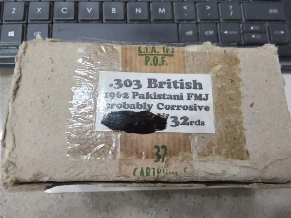 vintage 303 British FMJ ammo-32 rds.-img-2