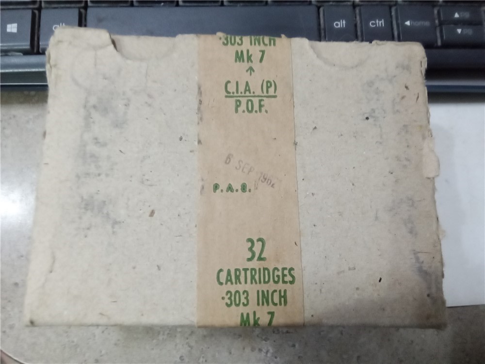 vintage 303 British FMJ ammo-32 rds.-img-0