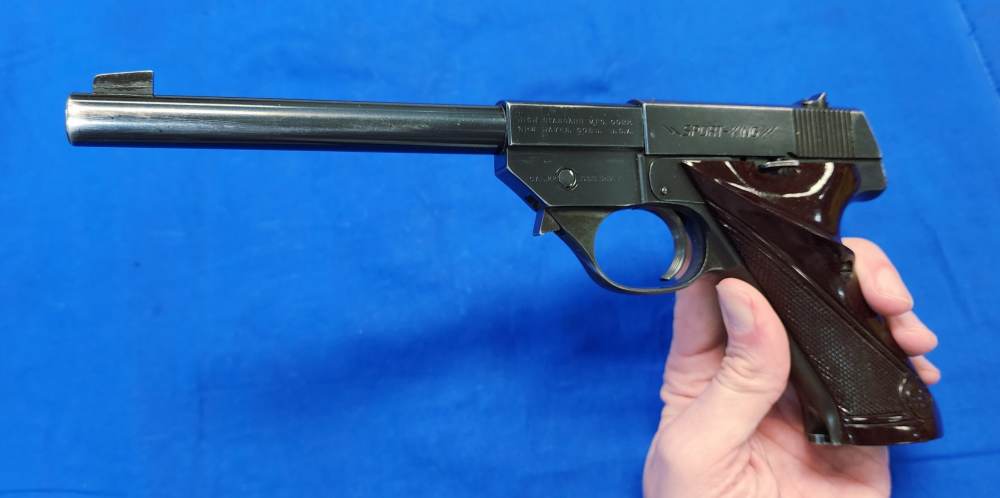 1959 HIGH STANDARD SPORT KING .22 LR 6.75". NICE CONDITION, C&R OK!-img-1