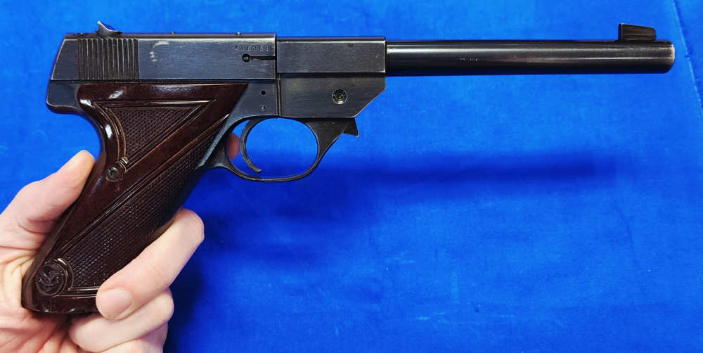 1959 HIGH STANDARD SPORT KING .22 LR 6.75". NICE CONDITION, C&R OK!-img-0