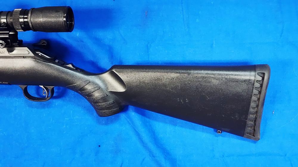RUGER AMERICAN RIFLE .30-06 22" BLACK SYNTHETIC W/SCOPE, EXC COND, 2015-img-5
