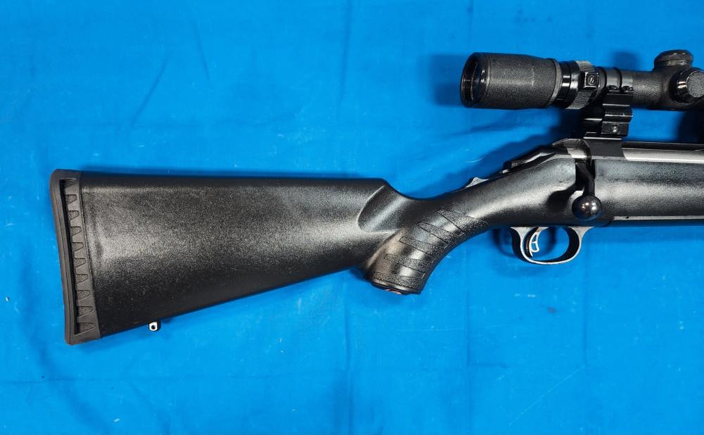 RUGER AMERICAN RIFLE .30-06 22" BLACK SYNTHETIC W/SCOPE, EXC COND, 2015-img-1