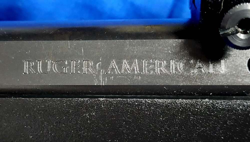 RUGER AMERICAN RIFLE .30-06 22" BLACK SYNTHETIC W/SCOPE, EXC COND, 2015-img-11