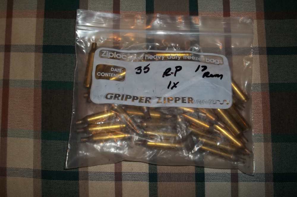 17 Remington, Once Fired Brass, Remington, 35ct-img-0