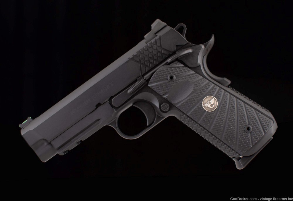 Wilson Combat .45ACP – X-TAC ELITE PROFESSIONAL, BLACK, MAGWELL, LIGHTRAIL-img-1