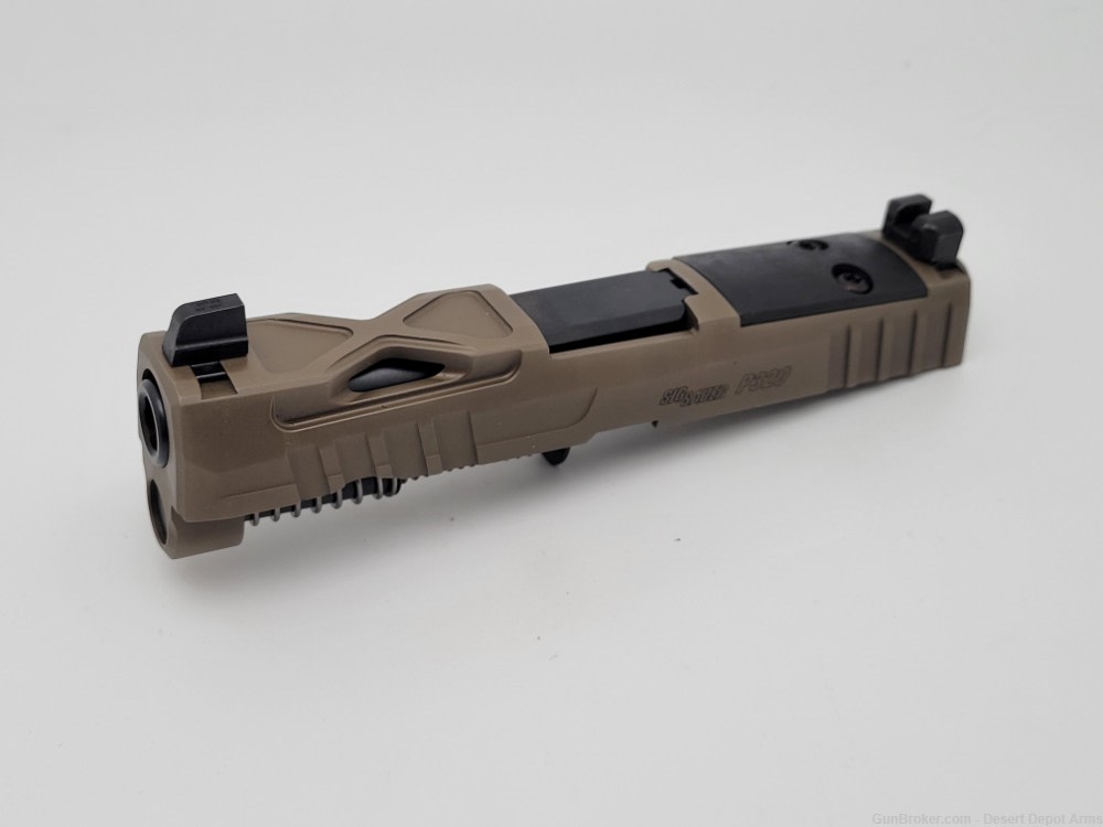 P320 SPECTRE Slide, 3.9", XRAY3 Suppressor Sights, R2 Optic Ready W Barrel-img-0