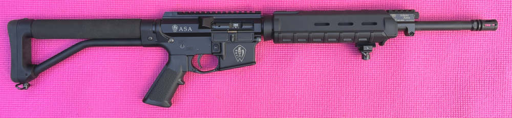 American Spirit Arms ASA15 with Adams Arms side lever & piston action 5.56-img-2