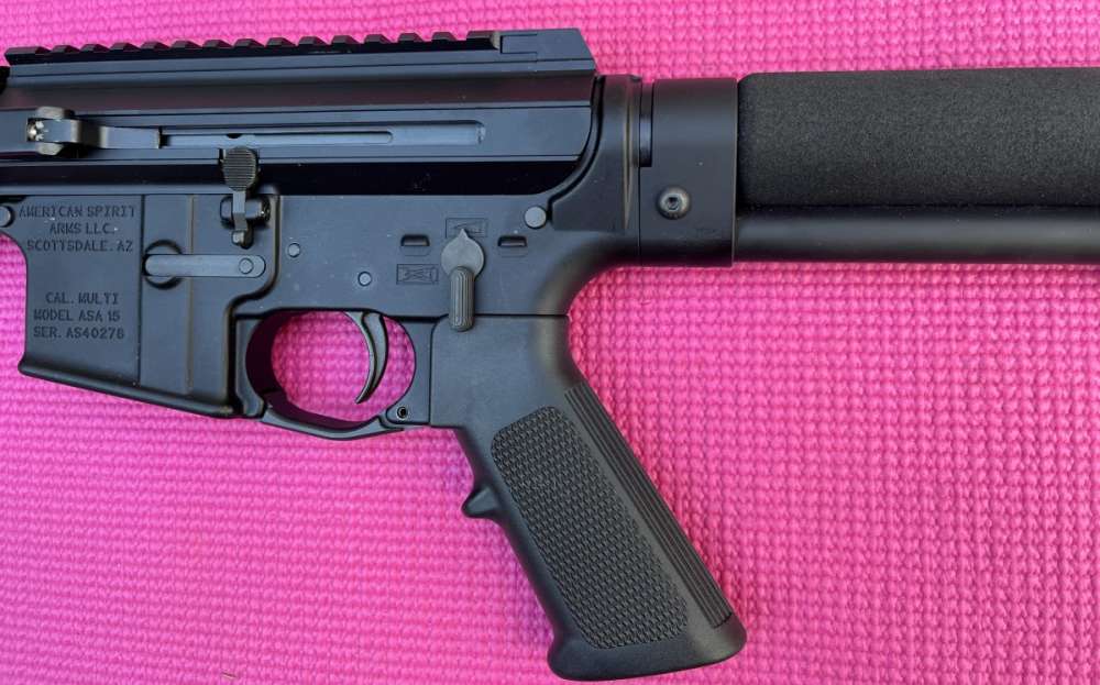 American Spirit Arms ASA15 with Adams Arms side lever & piston action 5.56-img-11