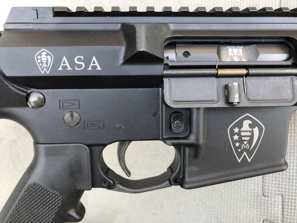 American Spirit Arms ASA15 with Adams Arms side lever & piston action 5.56-img-50