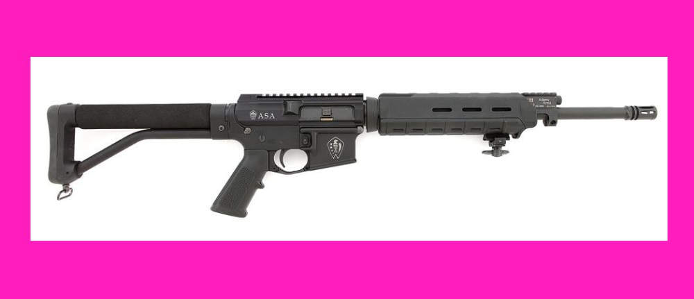 American Spirit Arms ASA15 with Adams Arms side lever & piston action 5.56-img-0