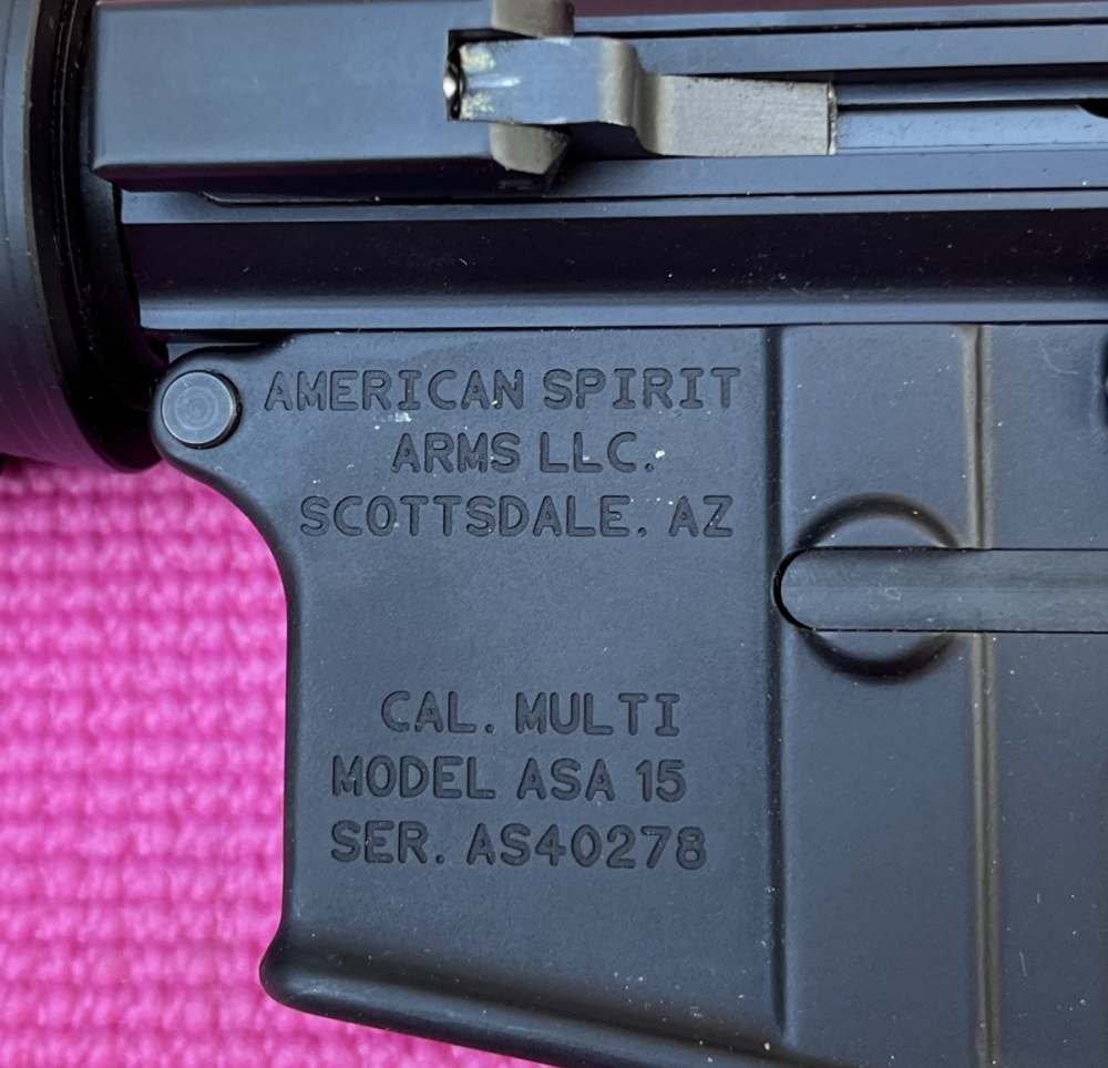 American Spirit Arms ASA15 with Adams Arms side lever & piston action 5.56-img-13