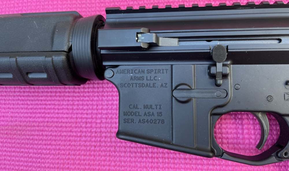 American Spirit Arms ASA15 with Adams Arms side lever & piston action 5.56-img-12