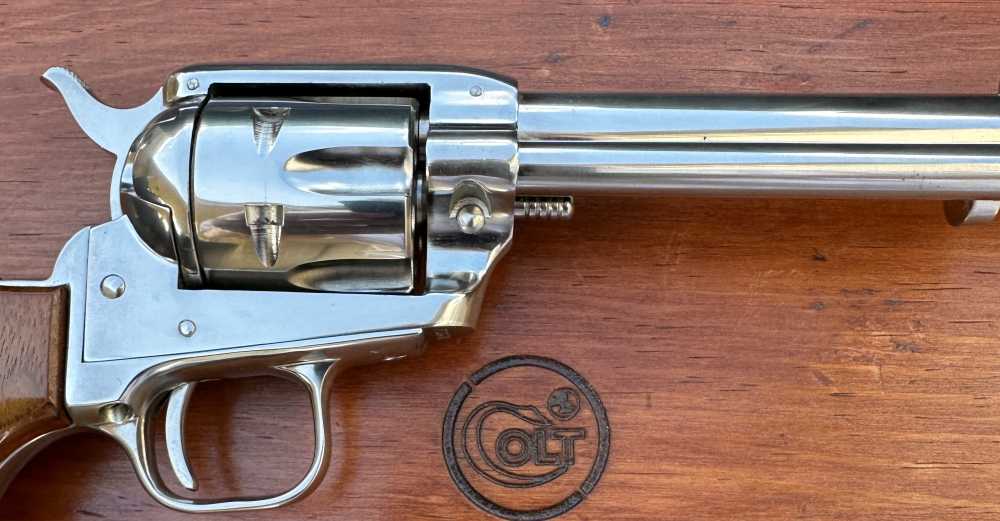 Colt Single Action Frontier Scout 4 3/4” Nickel .22LR, 1965, C&R, CA OK-img-16