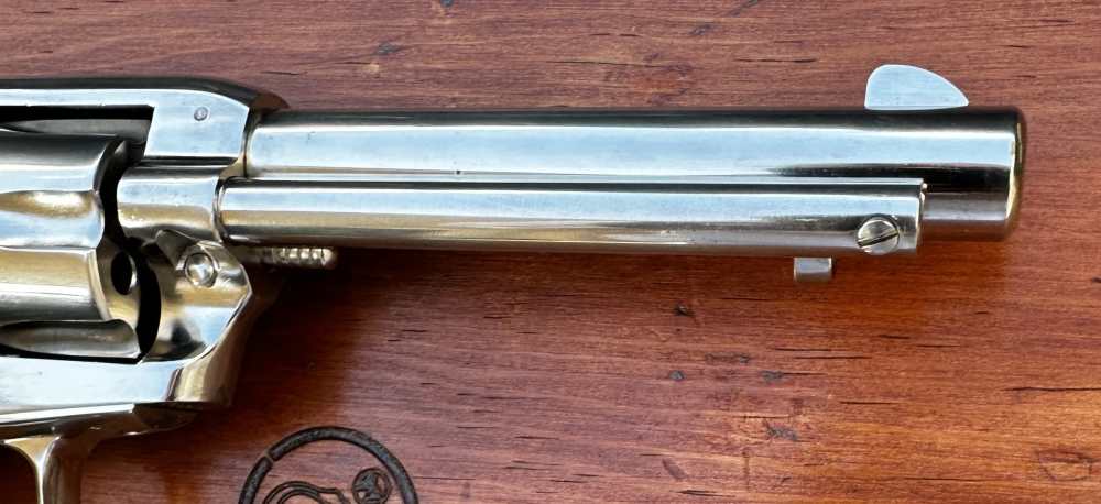 Colt Single Action Frontier Scout 4 3/4” Nickel .22LR, 1965, C&R, CA OK-img-19